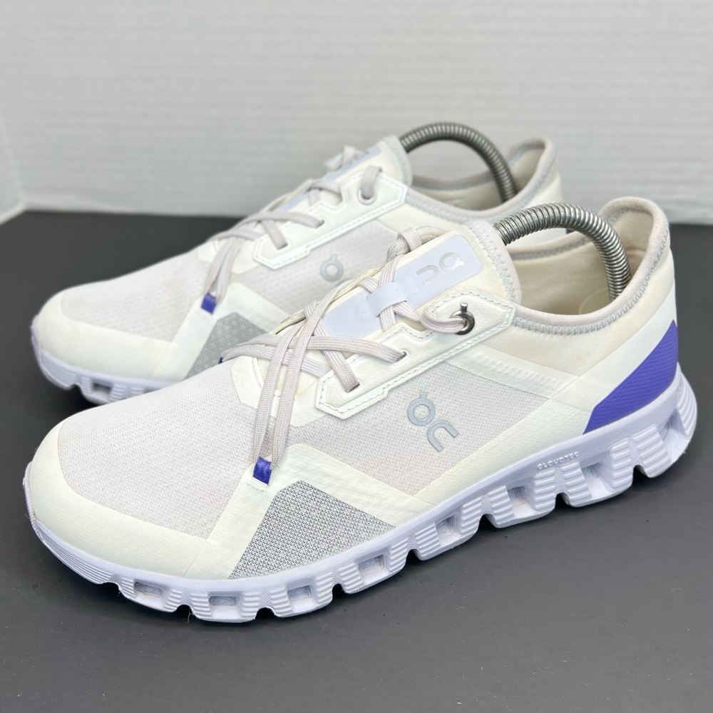 On Cloud X 3AD Womens Sz 9 3WD30301375 Undyed/Nimbus Superb Clean No Box - Picture 2 of 16